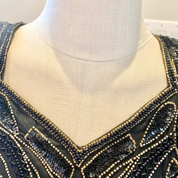 Scala VTG 1980 GORGEOUS beaded top - Picture 10 of 12
